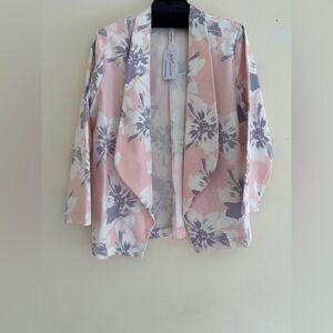 - NY Collection Bree Floral Blazer XL